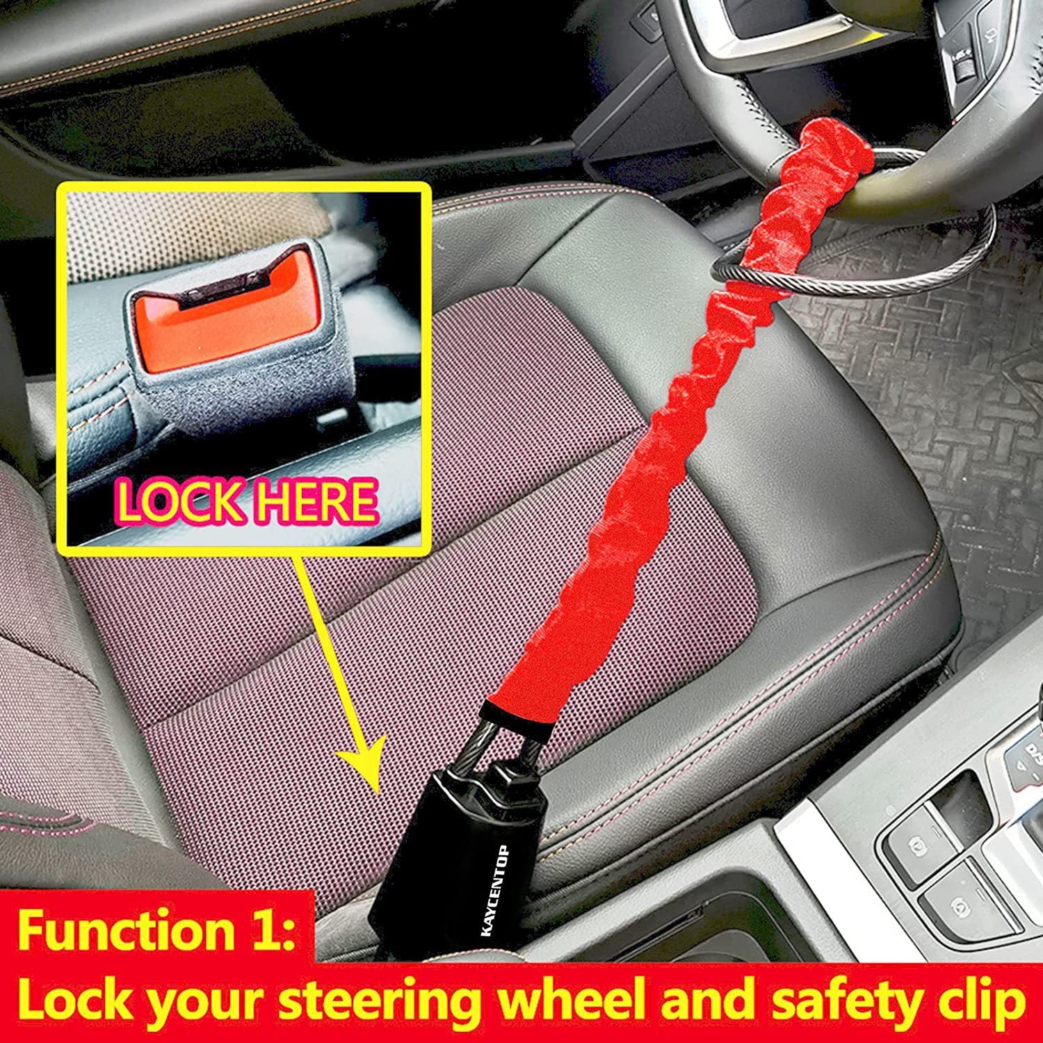Car Steering Wheel Lock | Steering Wheel Lock | SHOP with ART