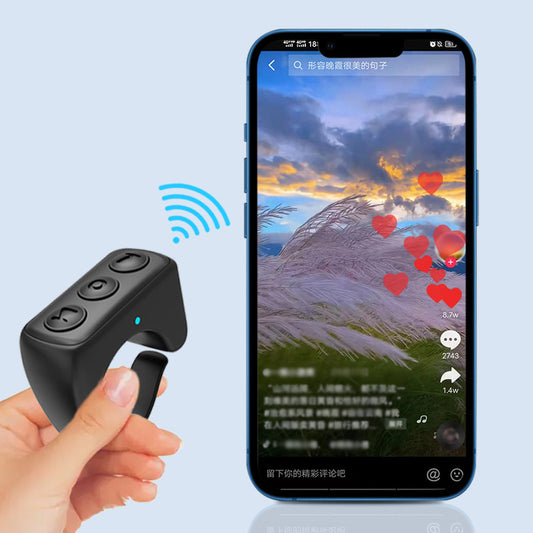 Mobile Phone Remote Control Ring | Remote Control Ring | SHOP with ART